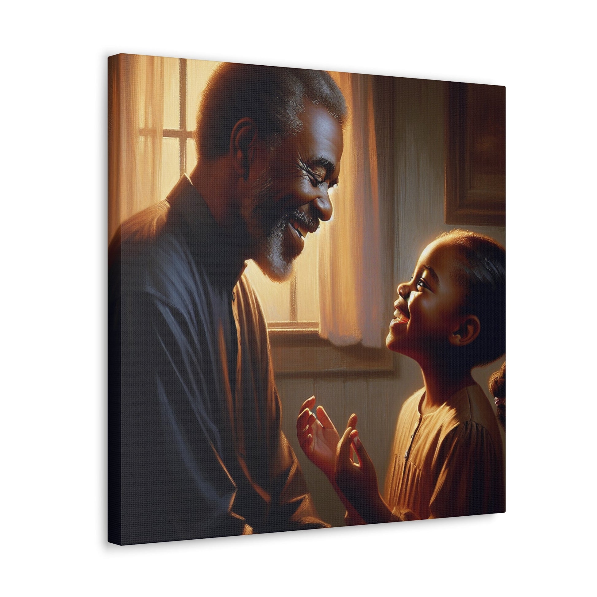 "Generational Love: Heartwarming Bond" - Canvas - Authentic4Us