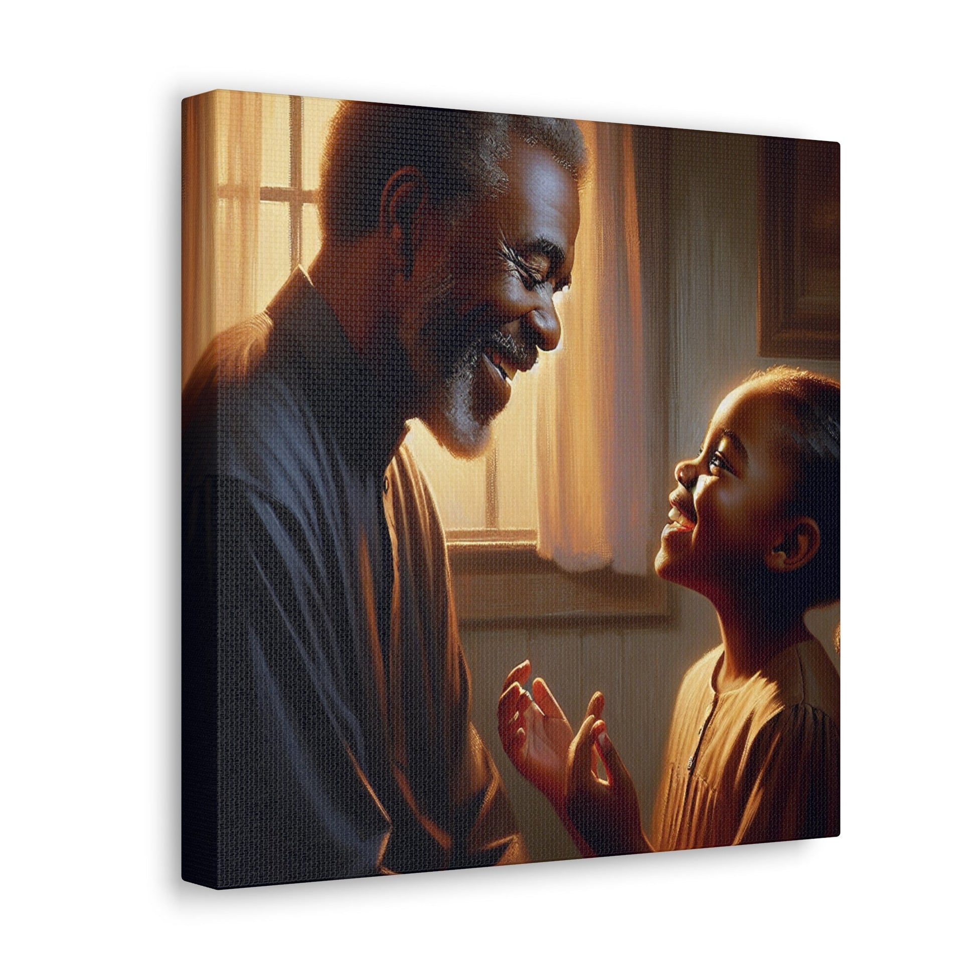 "Generational Love: Heartwarming Bond" - Canvas - Authentic4Us