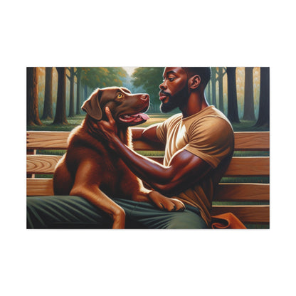 "Gentle Moments in the Park" - Canvas - Authentic4Us