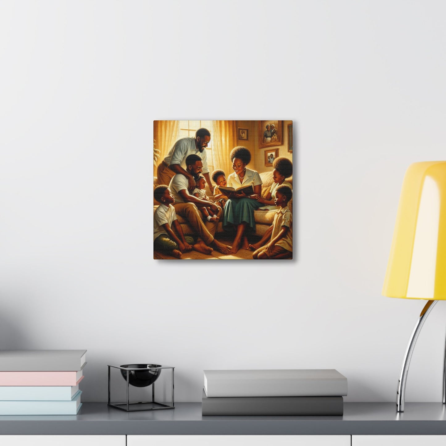 "Glimpse of Family Bliss" - Canvas - Authentic4Us