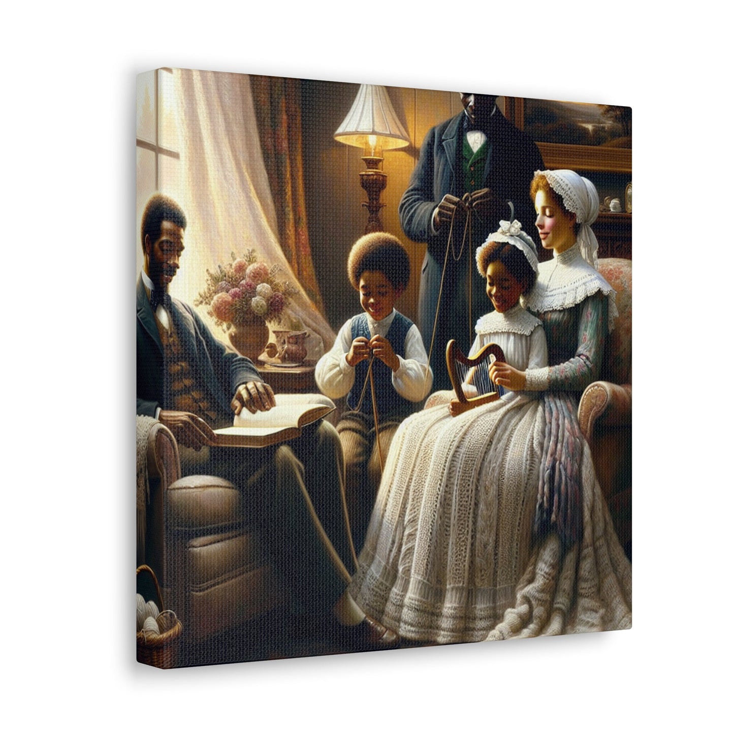 "Glimpses of Family Harmony" - Canvas - Authentic4Us