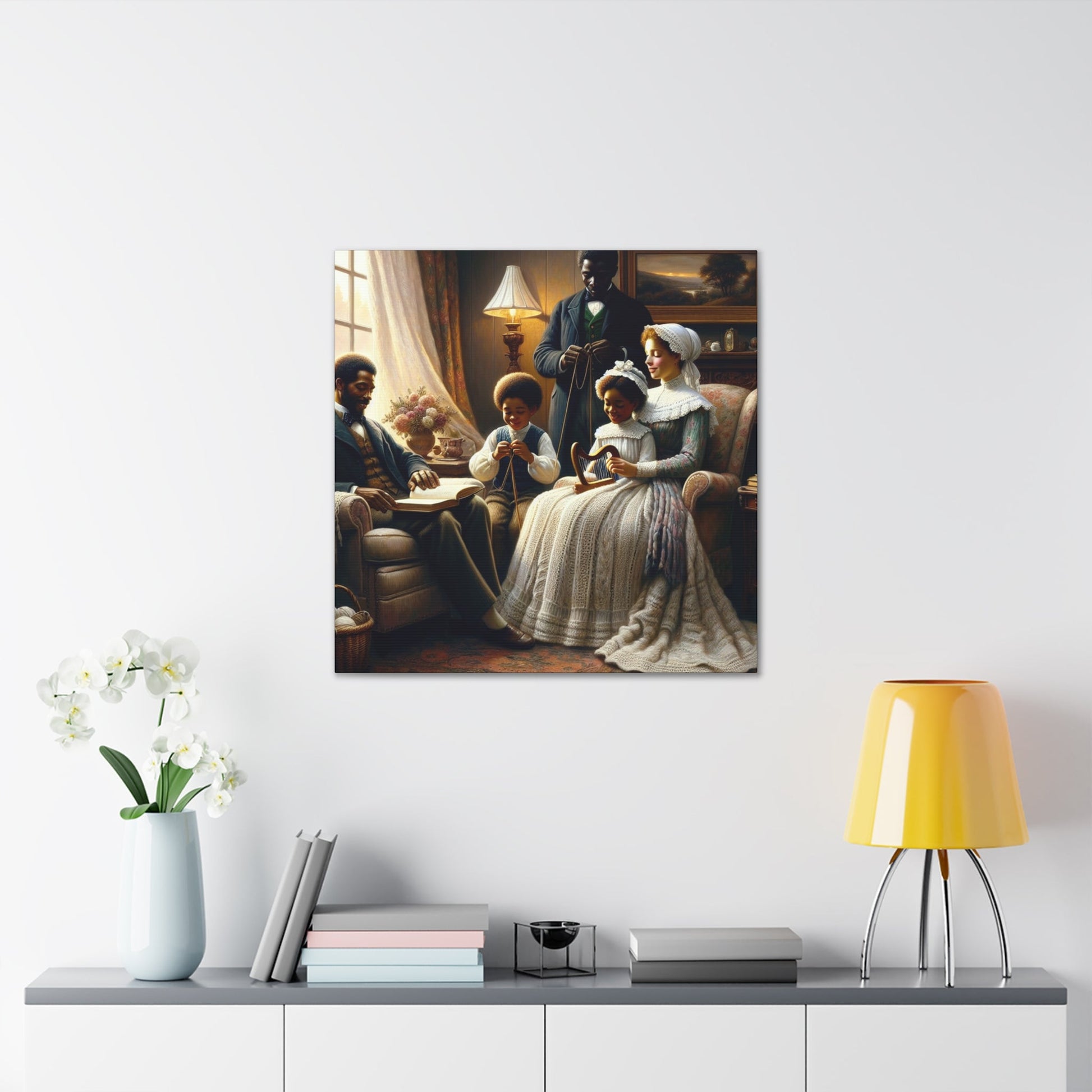 "Glimpses of Family Harmony" - Canvas - Authentic4Us