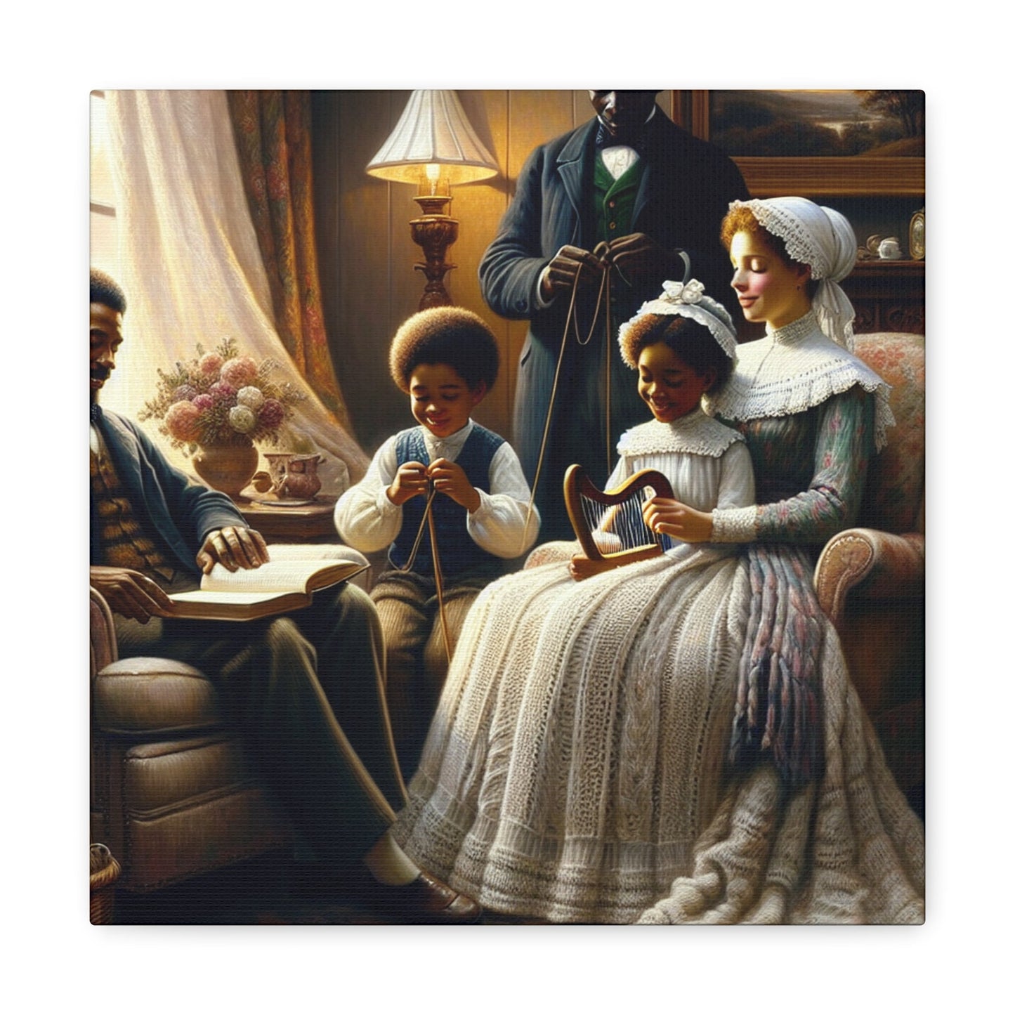 "Glimpses of Family Harmony" - Canvas - Authentic4Us