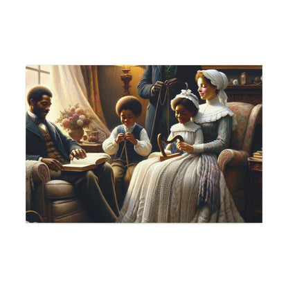 "Glimpses of Family Harmony" - Canvas - Authentic4Us