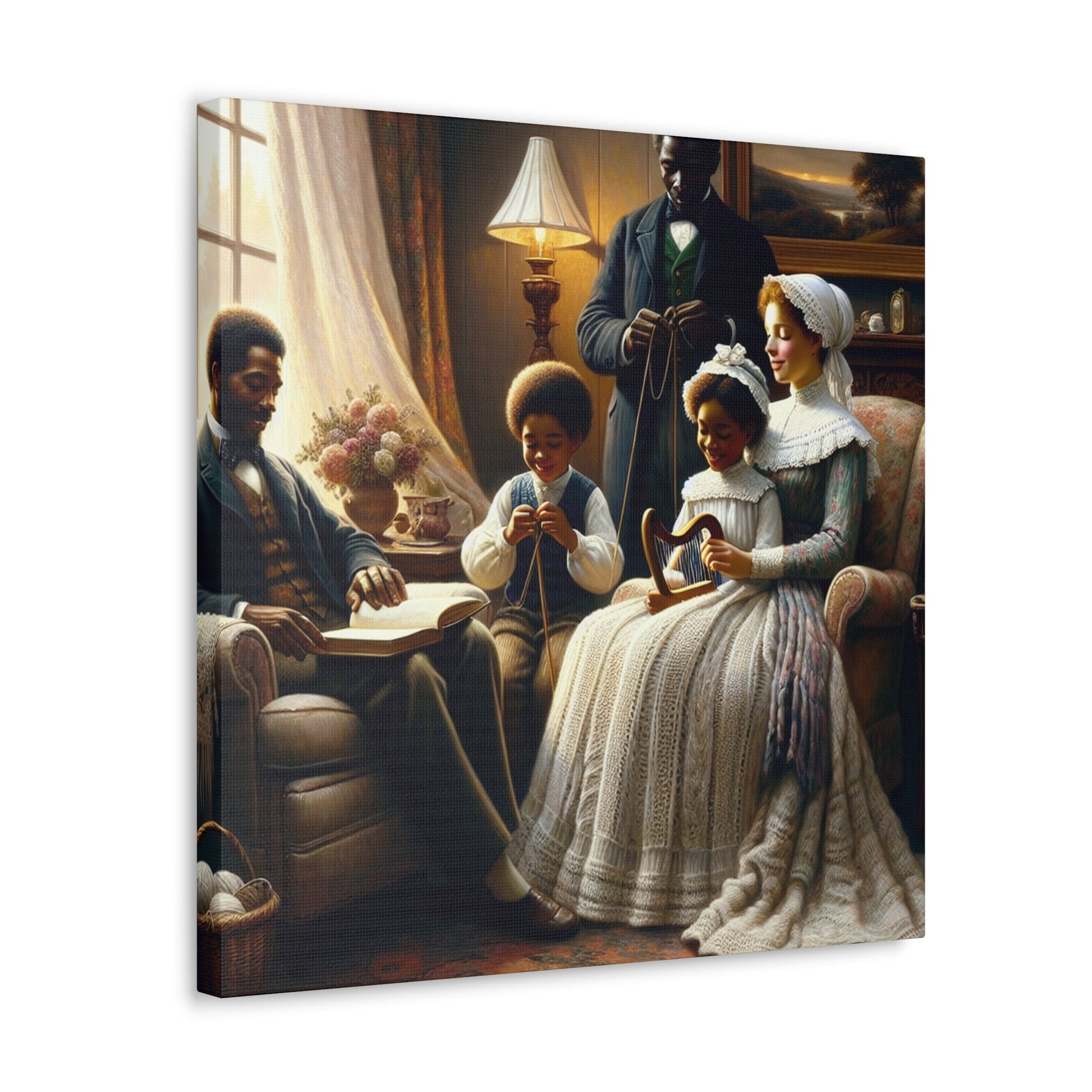 "Glimpses of Family Harmony" - Canvas - Authentic4Us