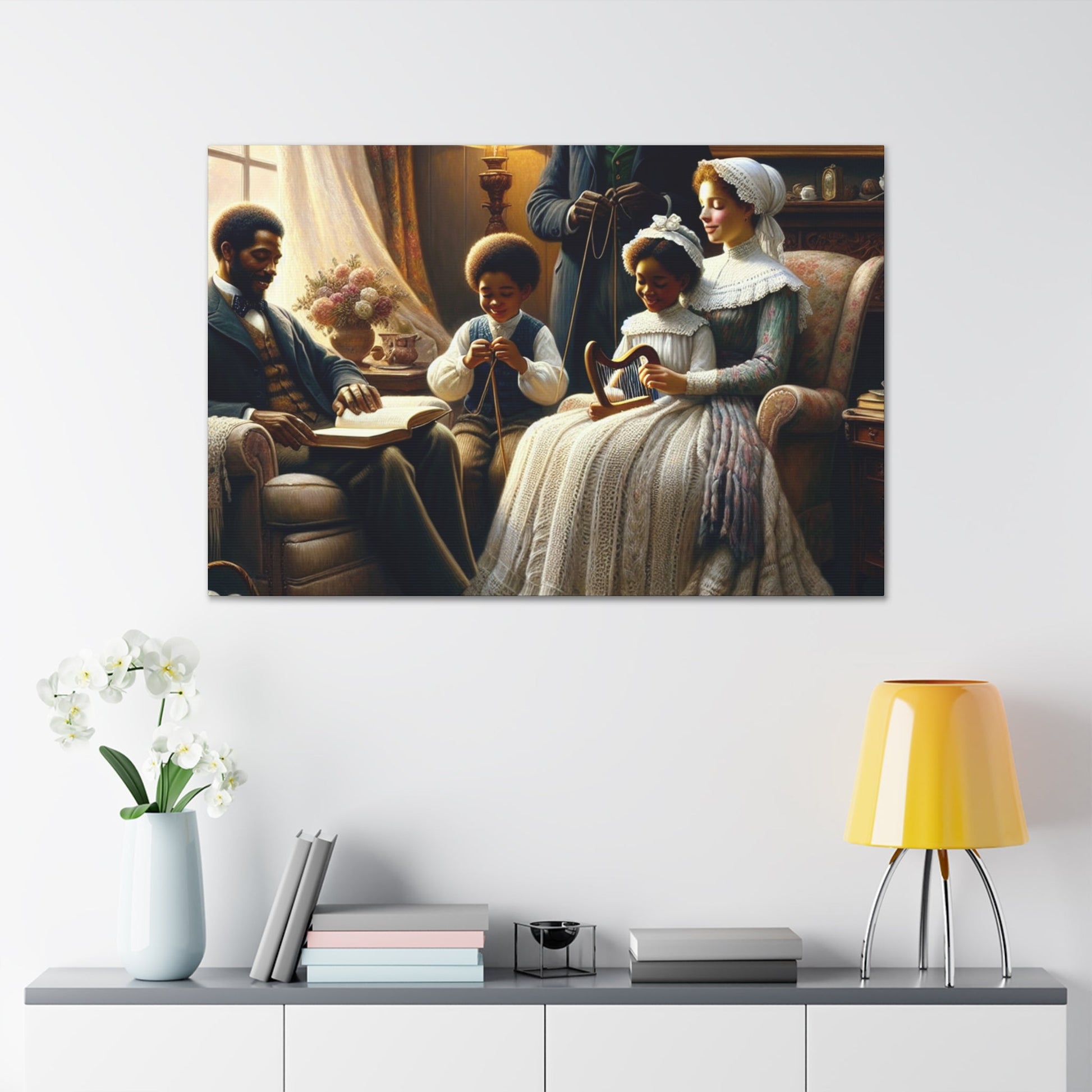 "Glimpses of Family Harmony" - Canvas - Authentic4Us