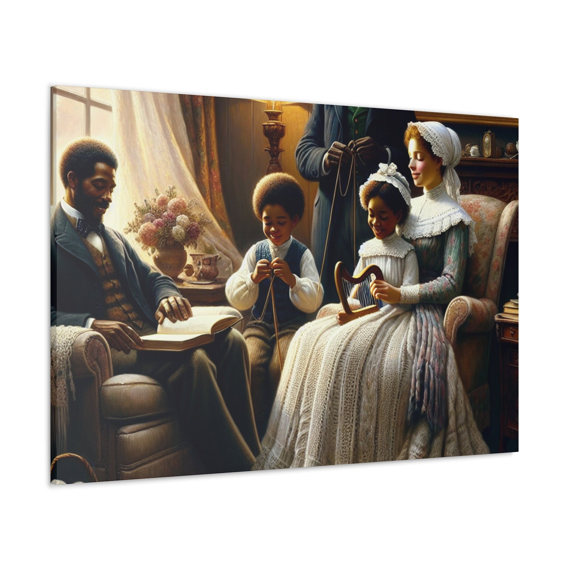 "Glimpses of Family Harmony" - Canvas - Authentic4Us