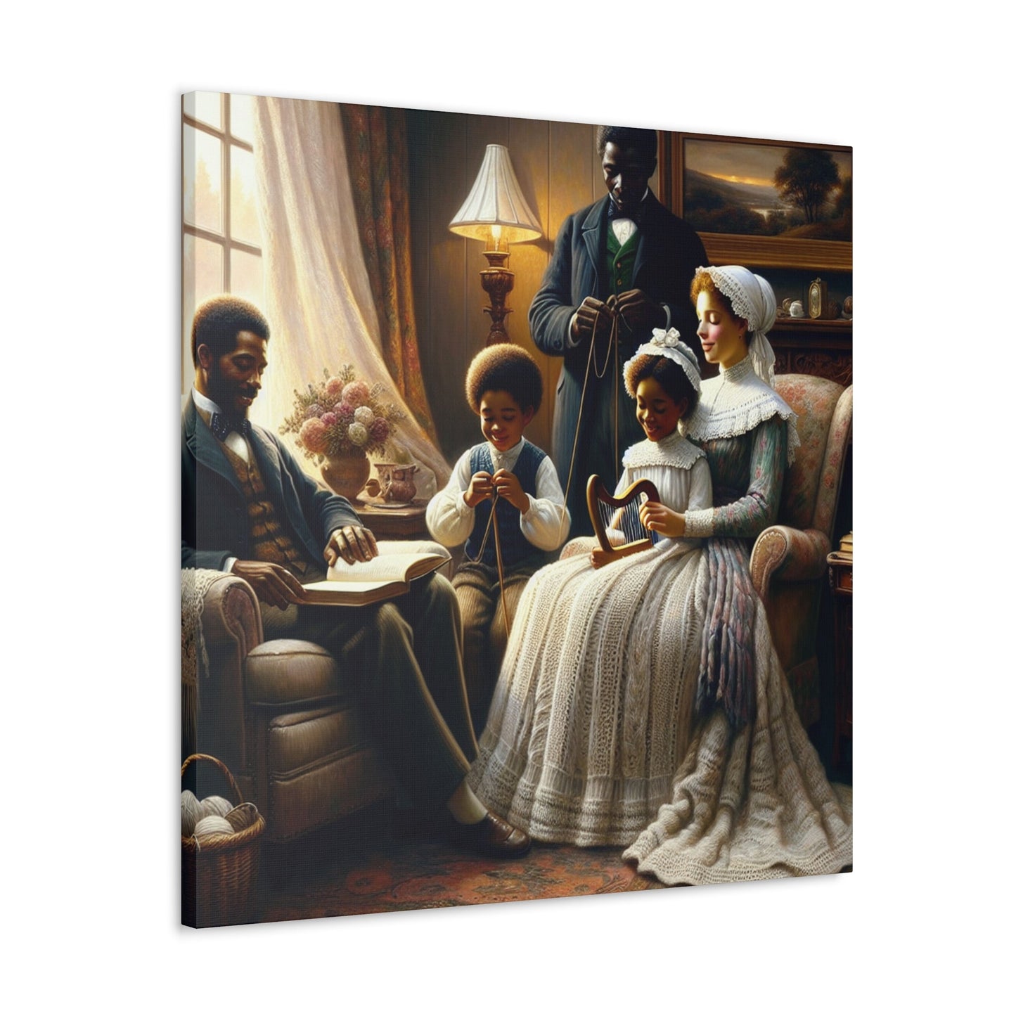 "Glimpses of Family Harmony" - Canvas - Authentic4Us