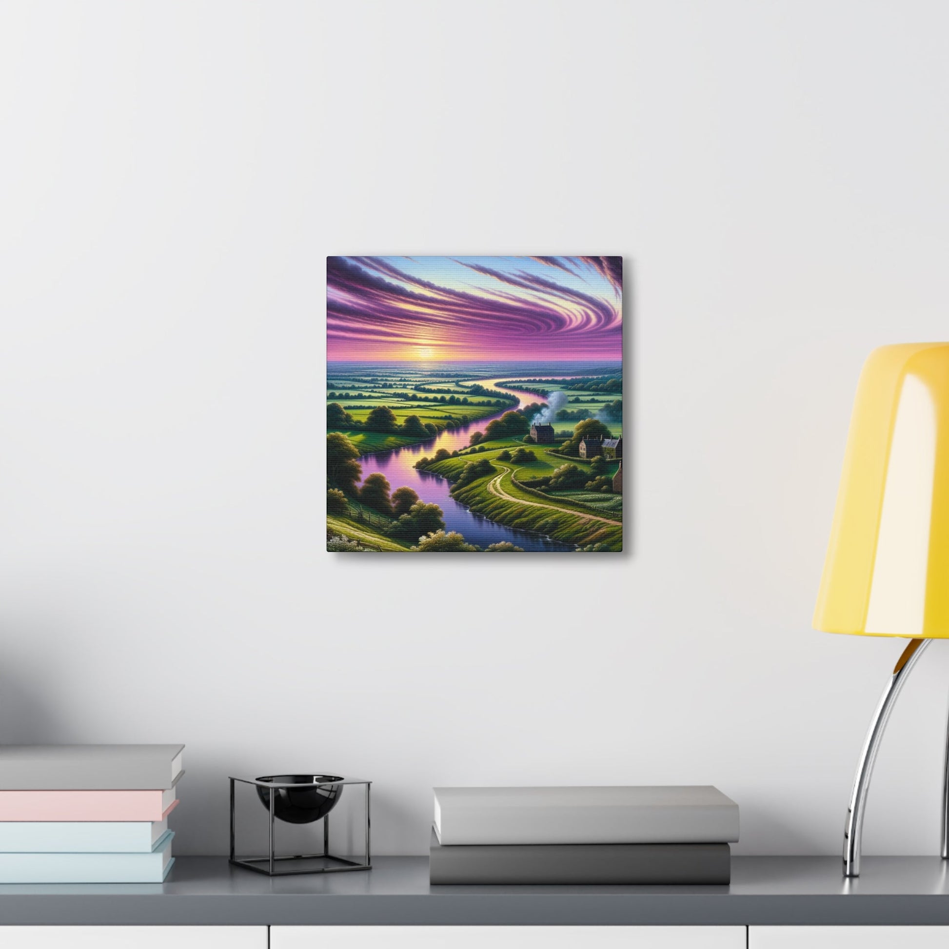 "Glowing Sundown Serenity" - Canvas - Authentic4Us