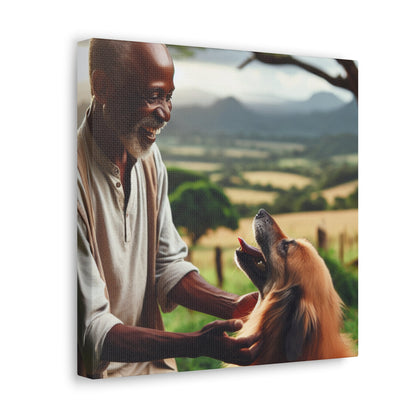 "Golden Moments: A Timeless Connection" - Canvas - Authentic4Us