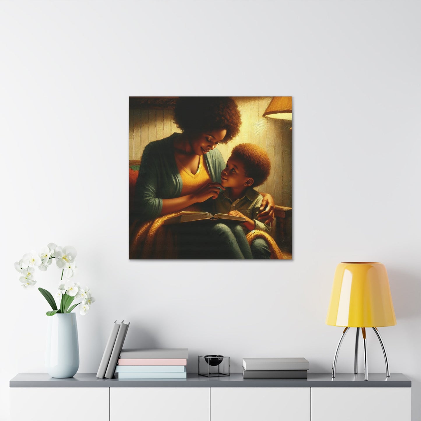 "Golden Moments of Connection" - Canvas - Authentic4Us