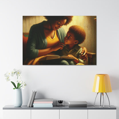 "Golden Moments of Connection" - Canvas - Authentic4Us