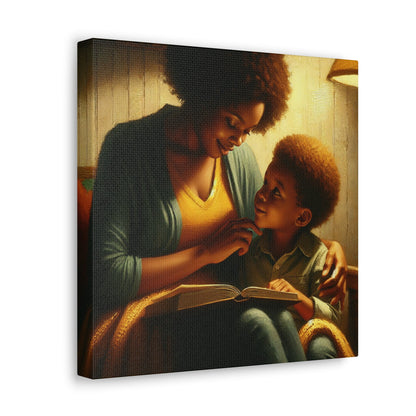 "Golden Moments of Connection" - Canvas - Authentic4Us