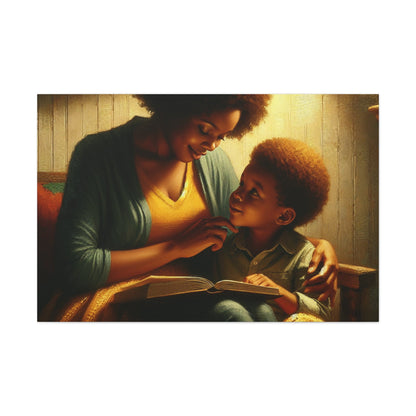 "Golden Moments of Connection" - Canvas - Authentic4Us