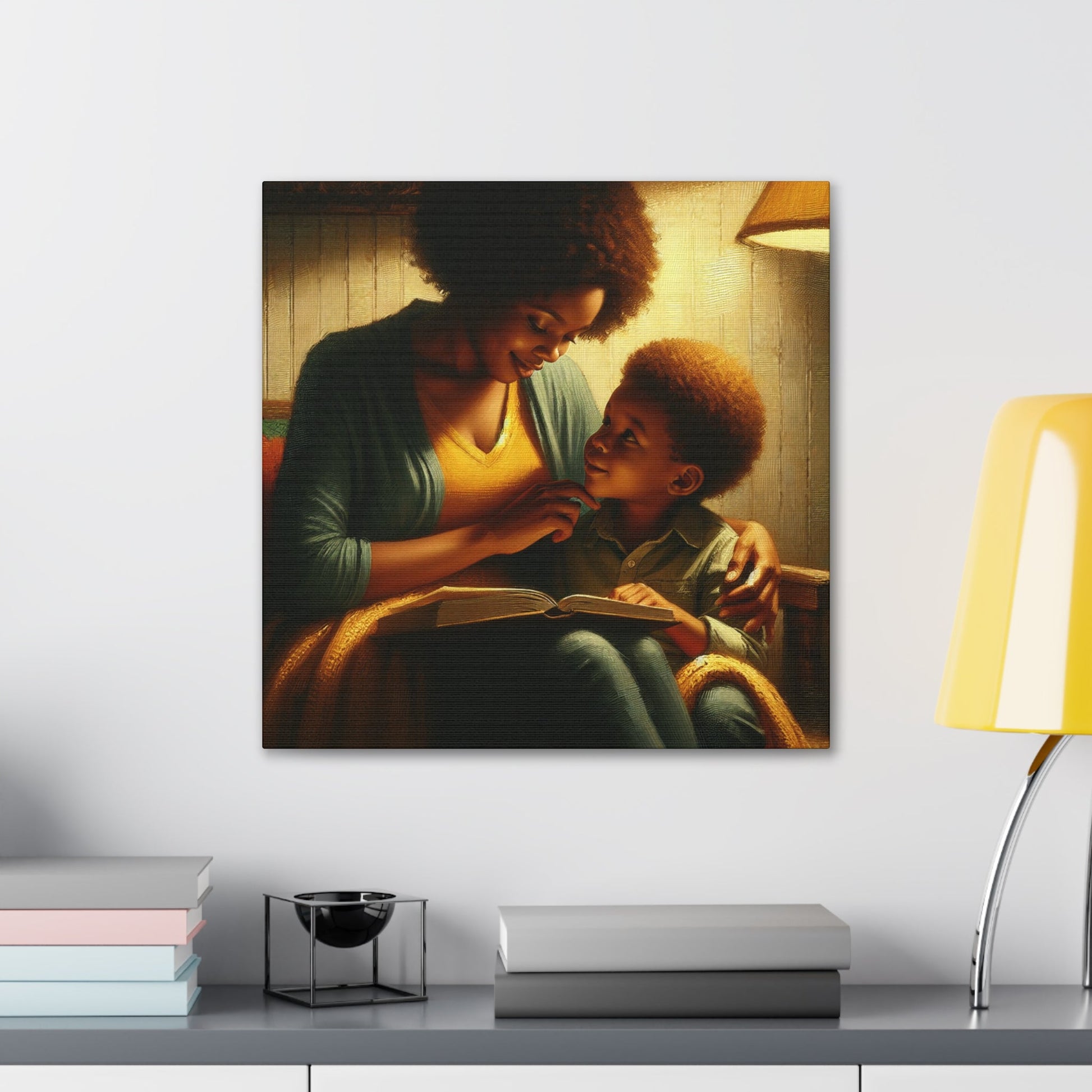 "Golden Moments of Connection" - Canvas - Authentic4Us