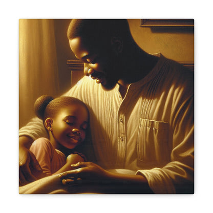 "Golden Moments of Parental Love" - Canvas - Authentic4Us