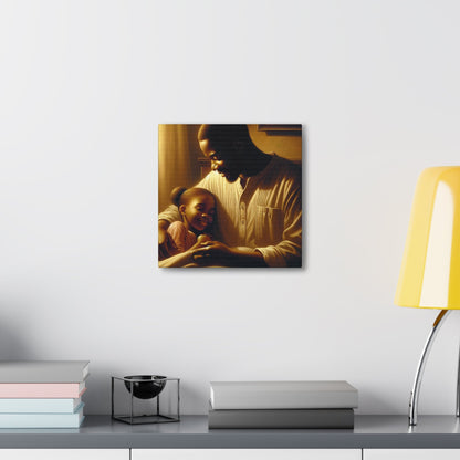 "Golden Moments of Parental Love" - Canvas - Authentic4Us