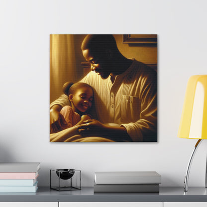 "Golden Moments of Parental Love" - Canvas - Authentic4Us