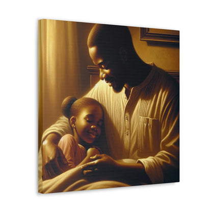 "Golden Moments of Parental Love" - Canvas - Authentic4Us