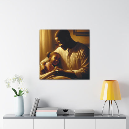 "Golden Moments of Parental Love" - Canvas - Authentic4Us