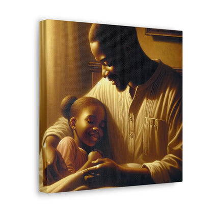 "Golden Moments of Parental Love" - Canvas - Authentic4Us