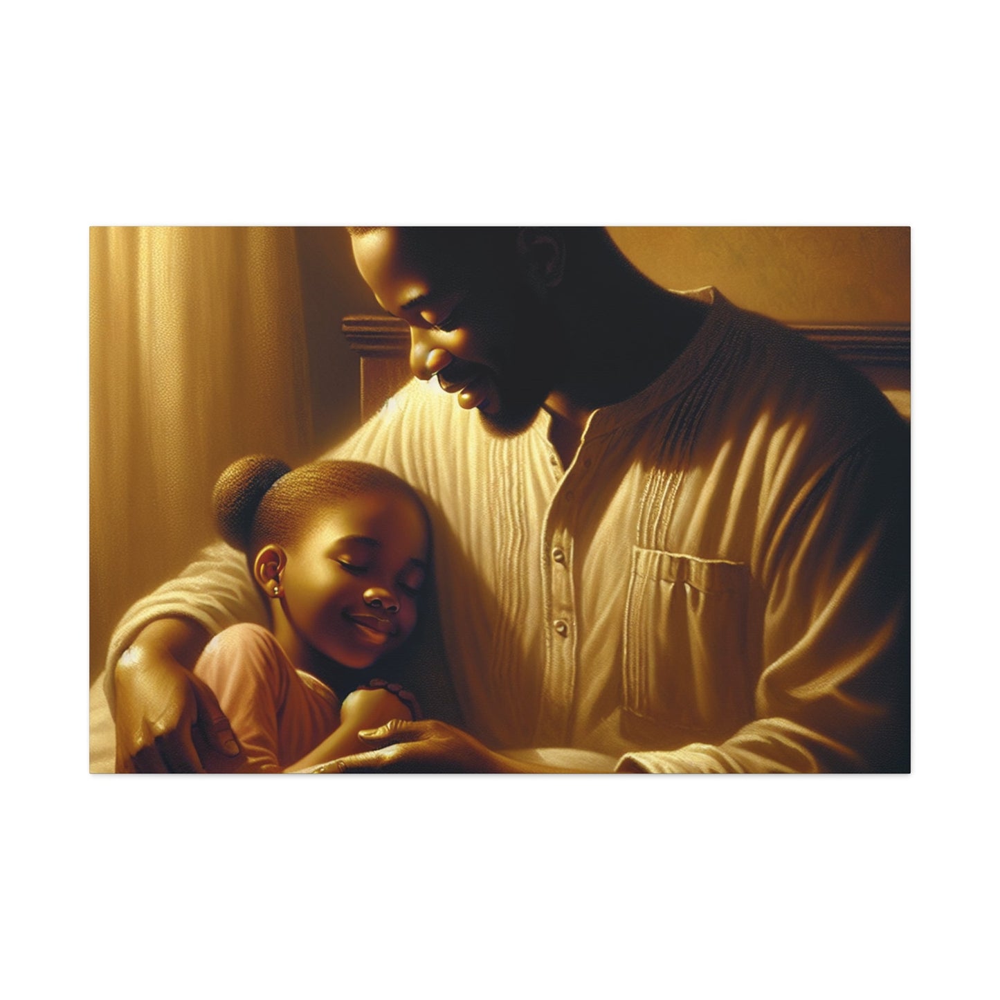 "Golden Moments of Parental Love" - Canvas - Authentic4Us