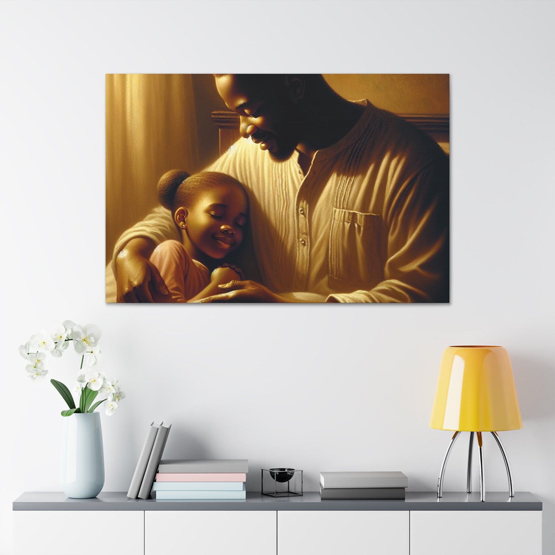 "Golden Moments of Parental Love" - Canvas - Authentic4Us