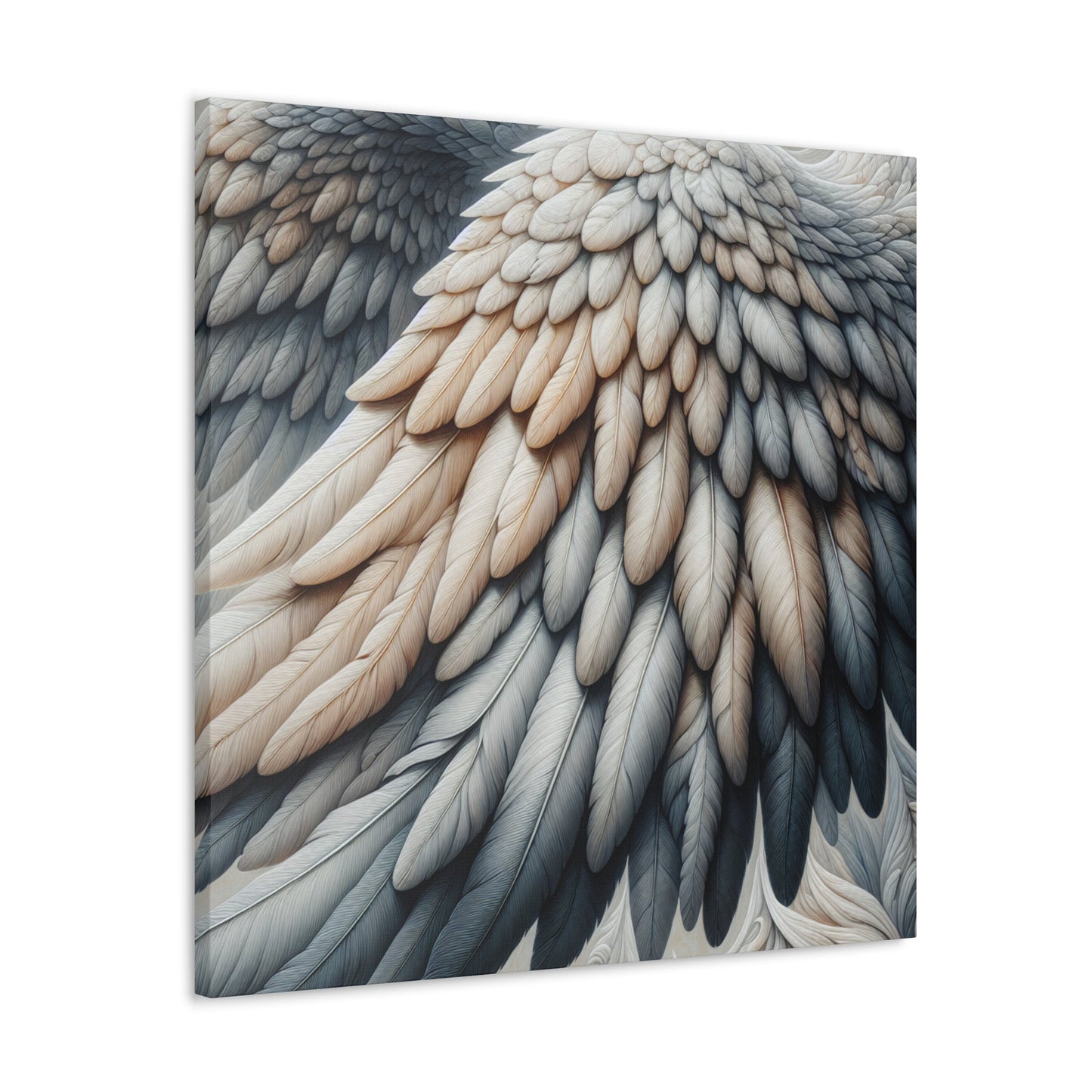 "Graceful Winged Serenity Canvas" - Canvas - Authentic4Us