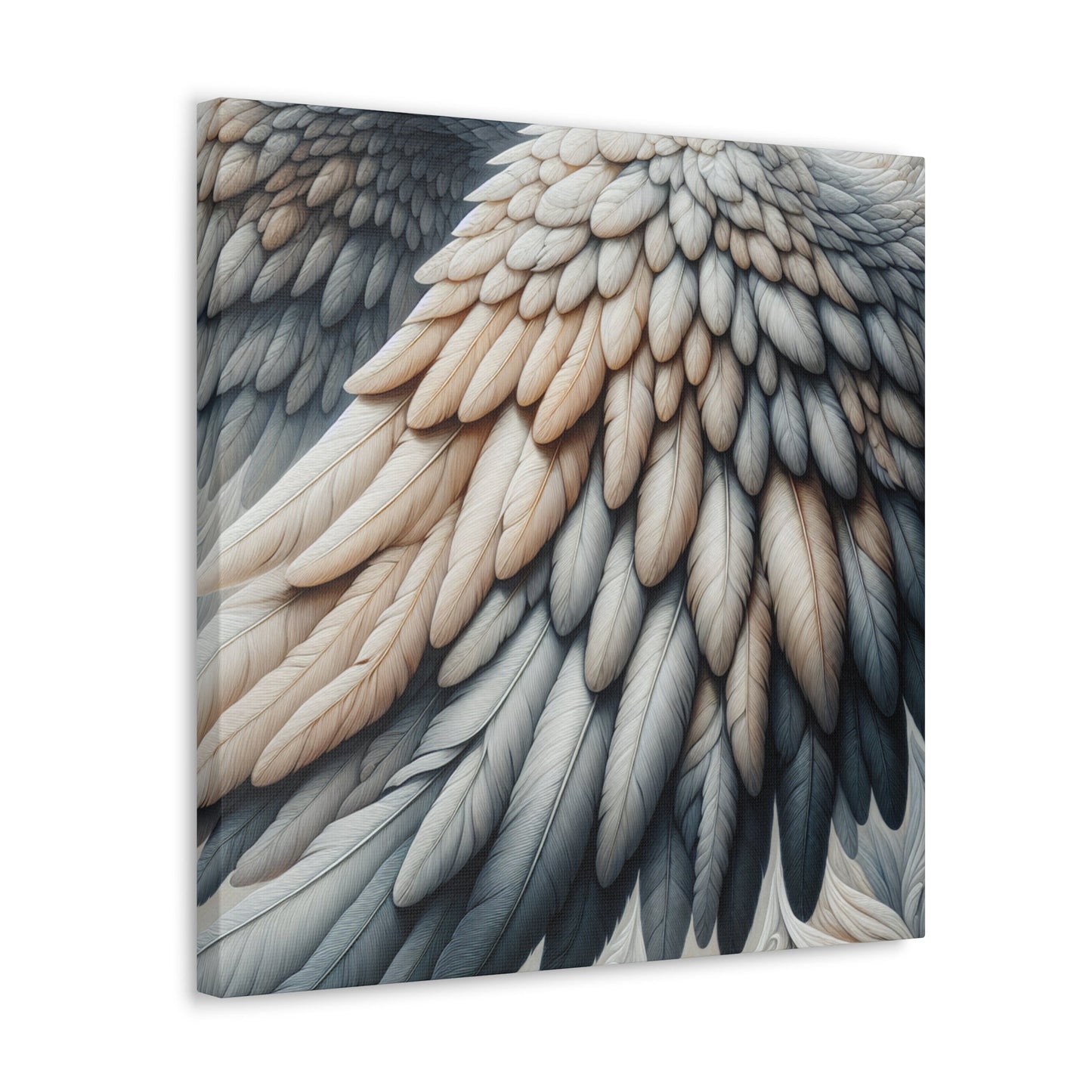 "Graceful Winged Serenity Canvas" - Canvas - Authentic4Us