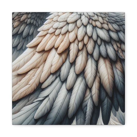 "Graceful Winged Serenity Canvas" - Canvas - Authentic4Us