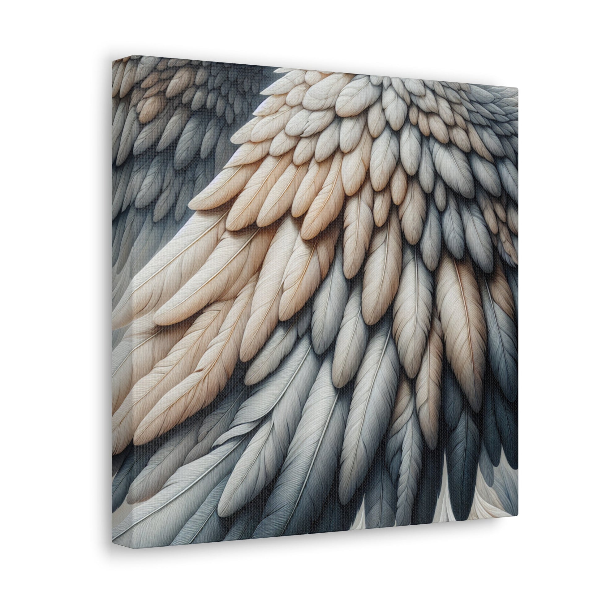 "Graceful Winged Serenity Canvas" - Canvas - Authentic4Us