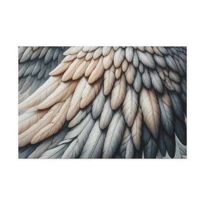 "Graceful Winged Serenity Canvas" - Canvas - Authentic4Us