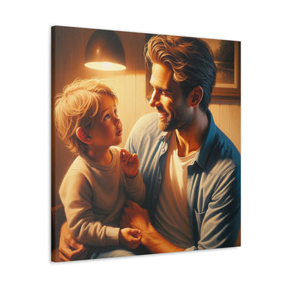 "Harmony and Trust: Tender Moments" - Canvas - Authentic4Us