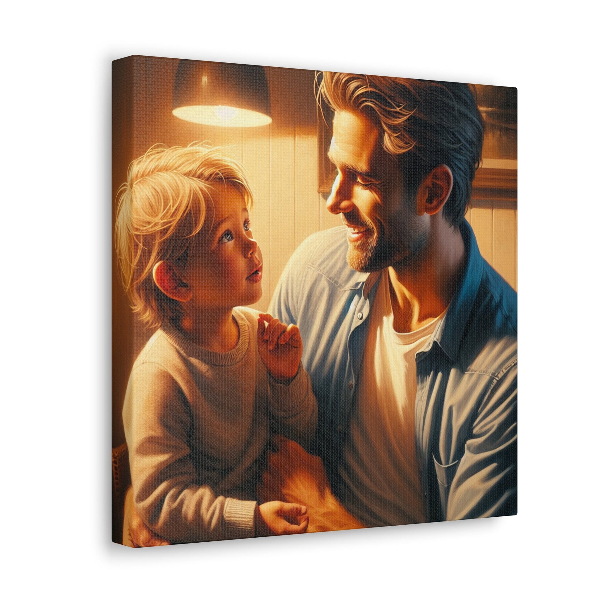 "Harmony and Trust: Tender Moments" - Canvas - Authentic4Us