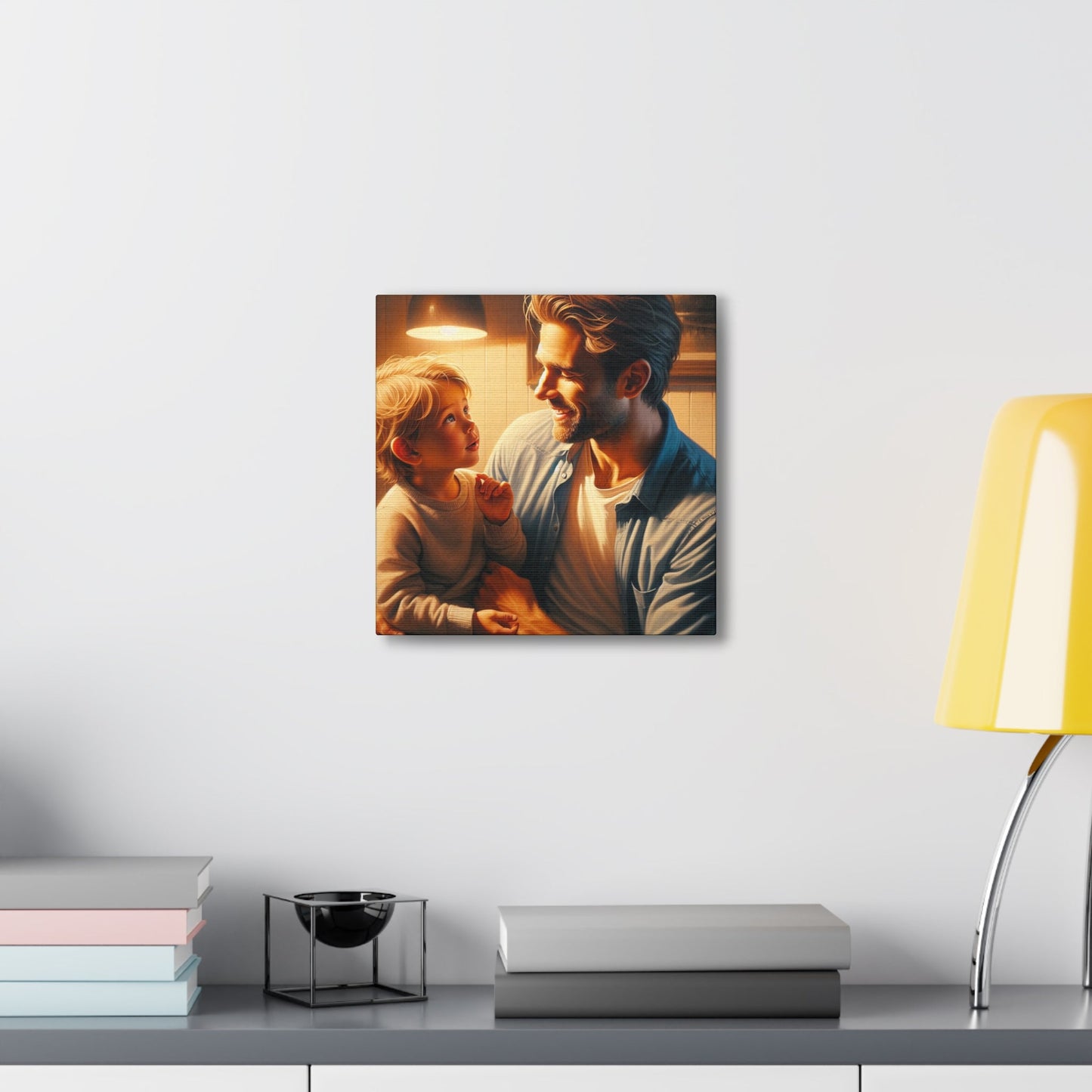 "Harmony and Trust: Tender Moments" - Canvas - Authentic4Us