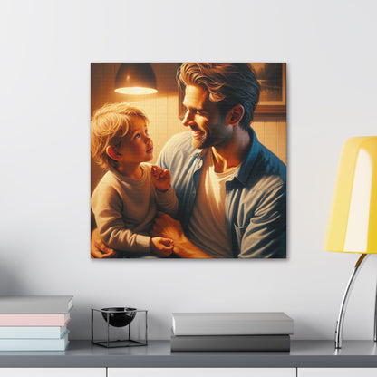 "Harmony and Trust: Tender Moments" - Canvas - Authentic4Us