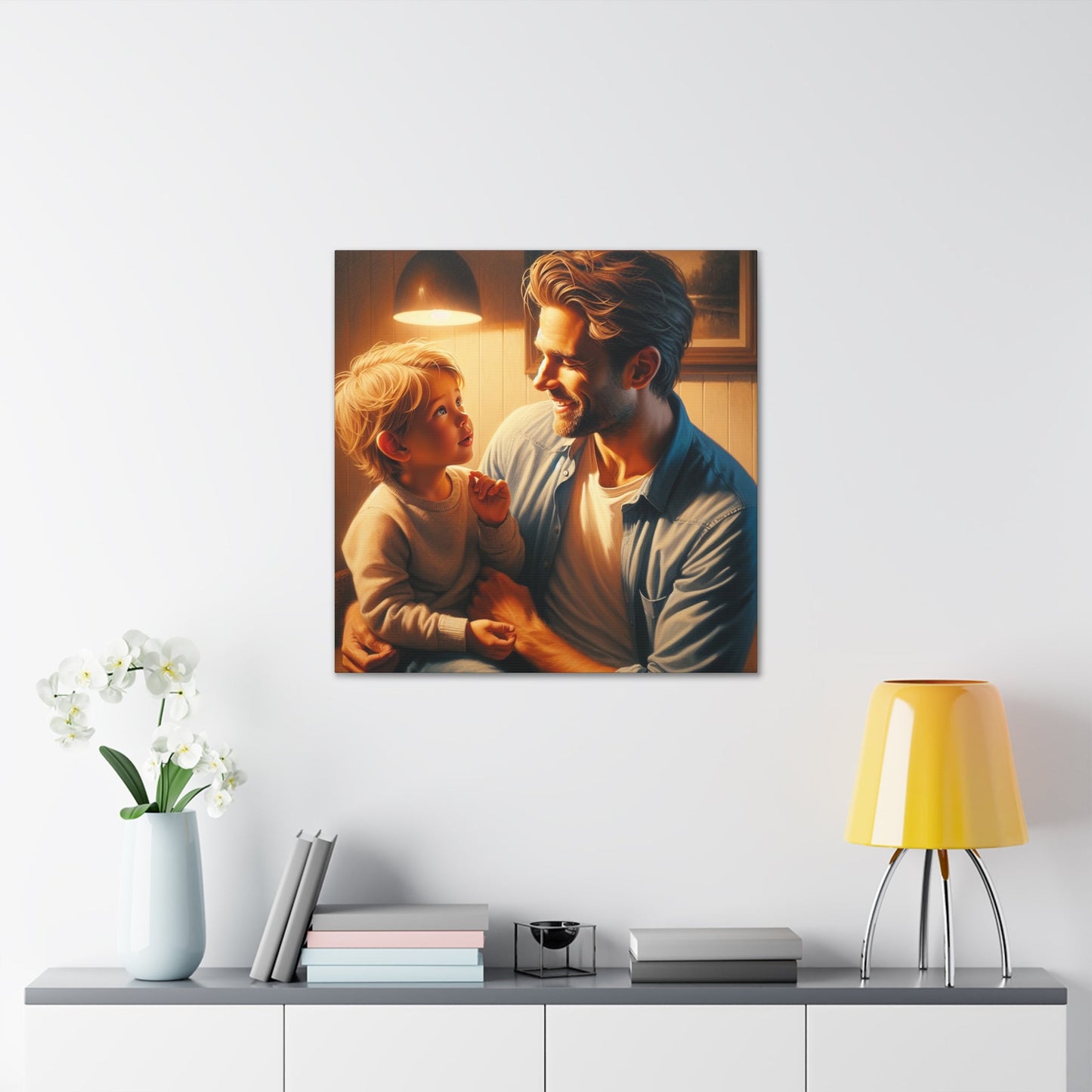 "Harmony and Trust: Tender Moments" - Canvas - Authentic4Us