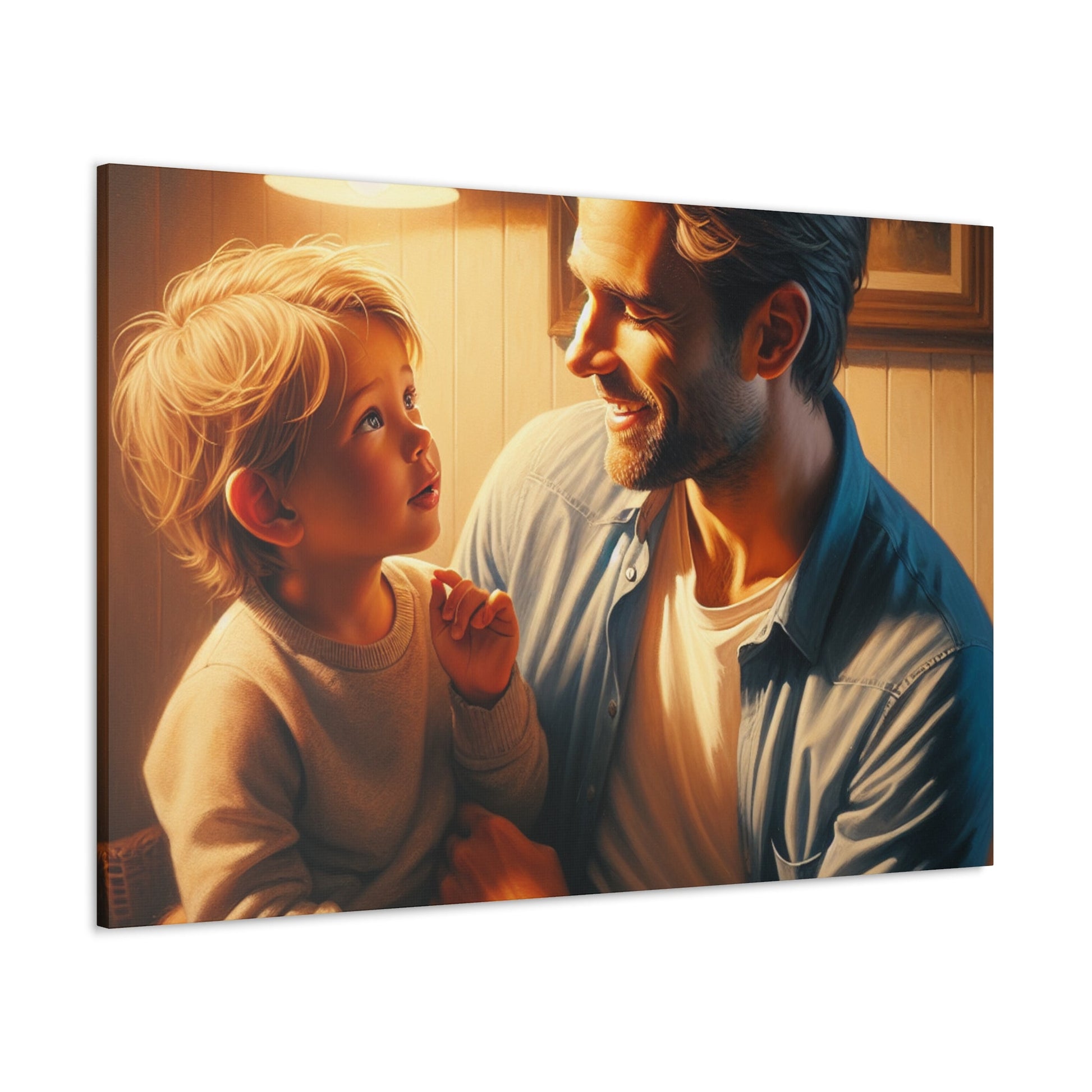 "Harmony and Trust: Tender Moments" - Canvas - Authentic4Us