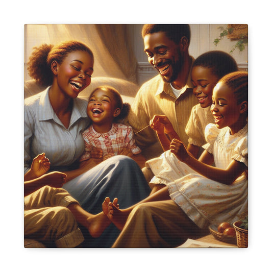 "Harmony of Love and Laughter" - Canvas - Authentic4Us