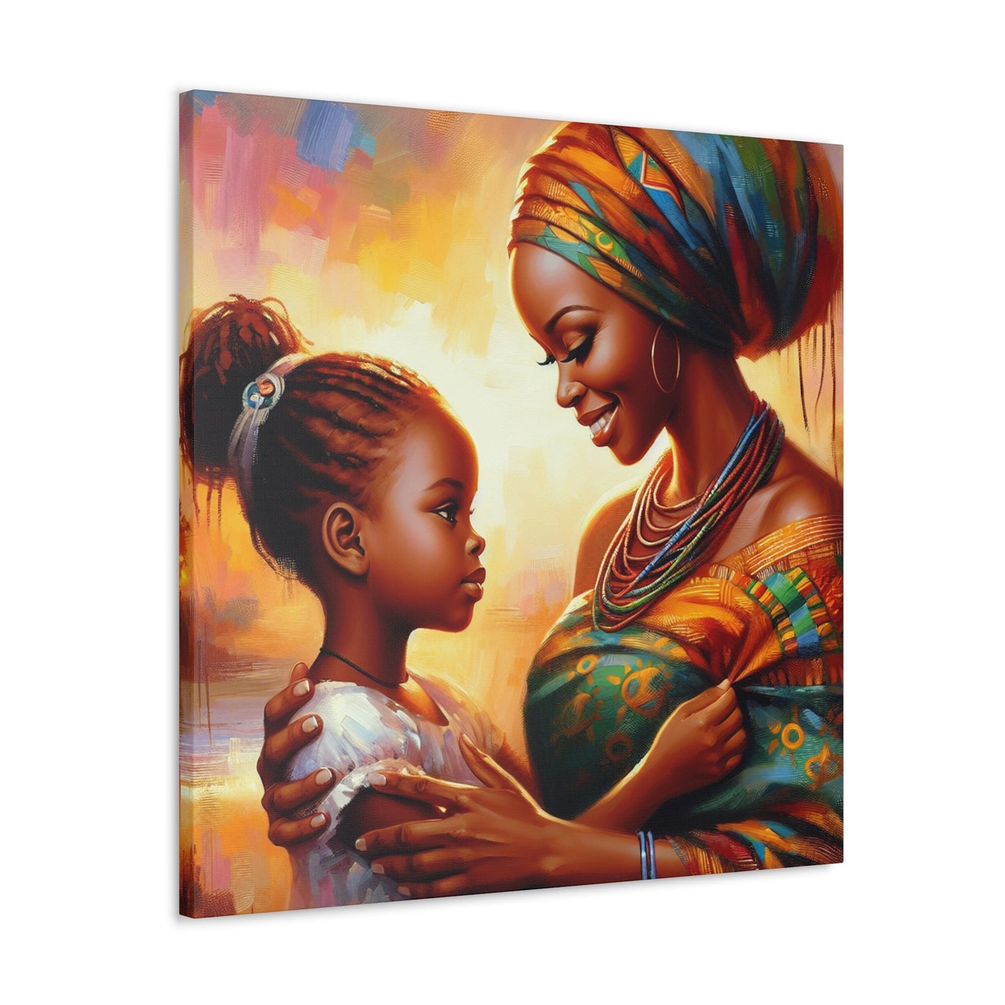 "Harmony of Maternal Joy" - Canvas - Authentic4Us