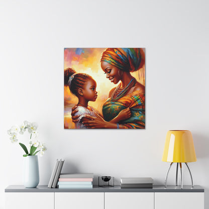 "Harmony of Maternal Joy" - Canvas - Authentic4Us