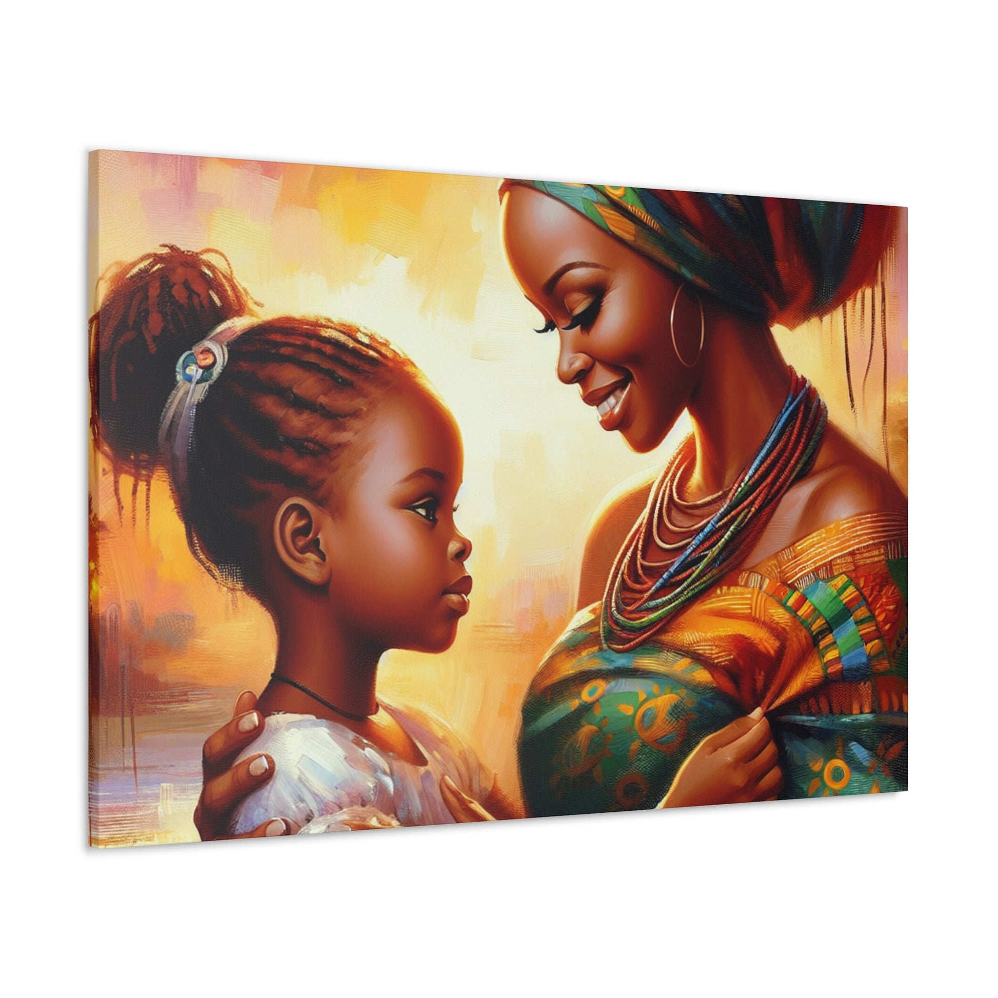 "Harmony of Maternal Joy" - Canvas - Authentic4Us