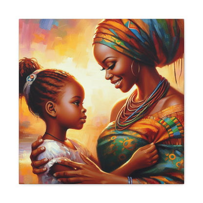 "Harmony of Maternal Joy" - Canvas - Authentic4Us