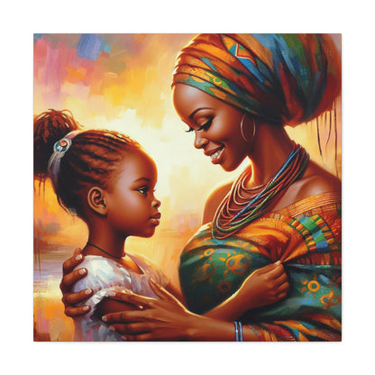 "Harmony of Maternal Joy" - Canvas - Authentic4Us