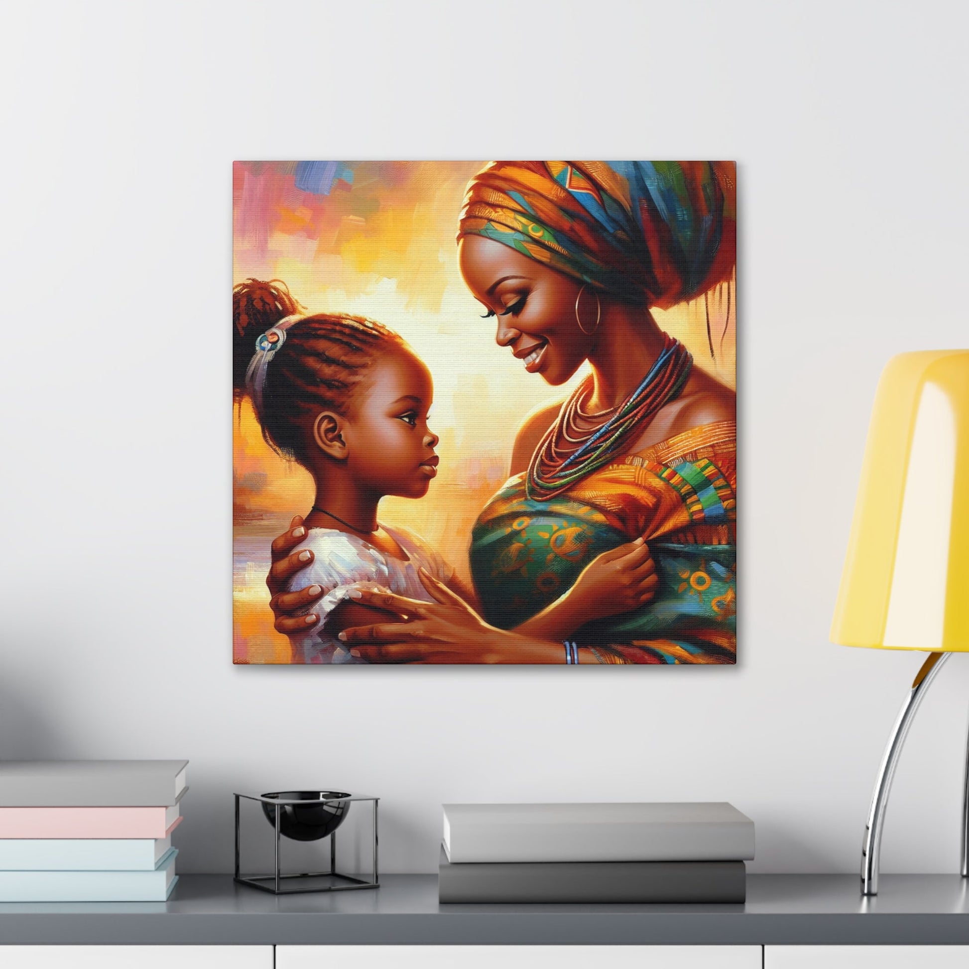 "Harmony of Maternal Joy" - Canvas - Authentic4Us