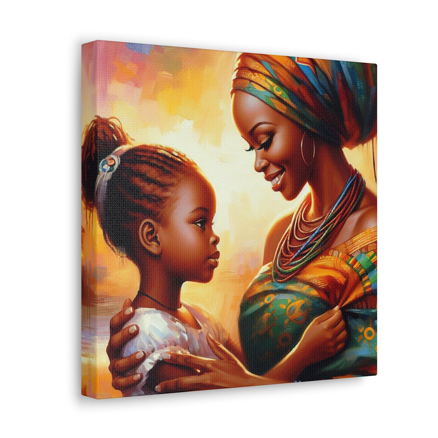 "Harmony of Maternal Joy" - Canvas - Authentic4Us