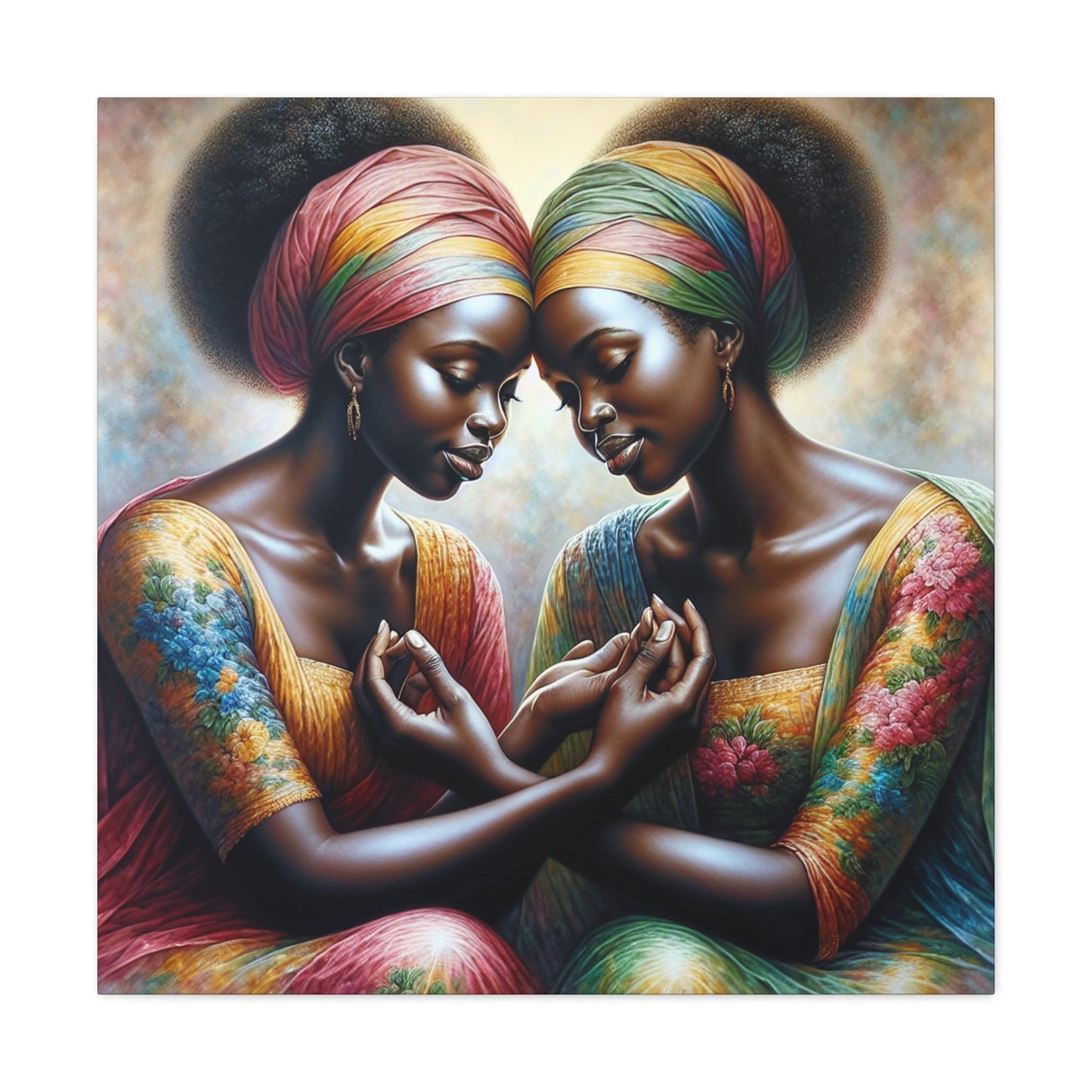 "Harmony of Sisterly Connection" - Canvas - Authentic4Us