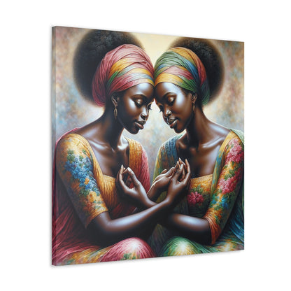 "Harmony of Sisterly Connection" - Canvas - Authentic4Us