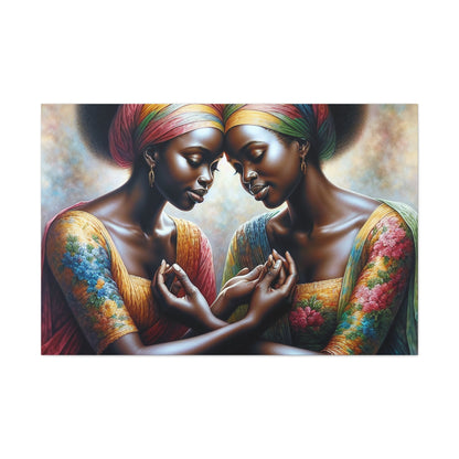 "Harmony of Sisterly Connection" - Canvas - Authentic4Us