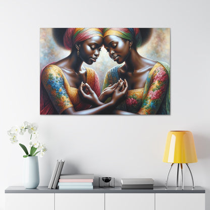 "Harmony of Sisterly Connection" - Canvas - Authentic4Us